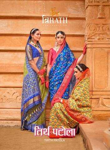 TIRTH PATOLA BY TRIRATH SILK SAREE MANUFACTURER IN INDIA